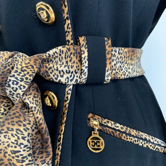 Escada Leopard Trench Dress - Picture 8 of 12